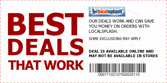 Local Splash Coupons