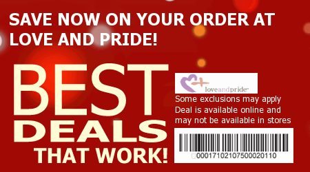 Love and Pride Coupon Code