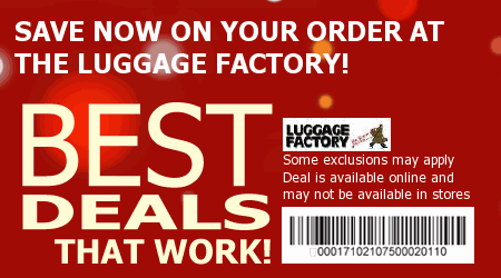 Luggage Factory Coupon Code