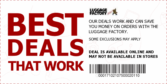 Luggage Factory Coupons