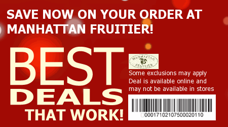 Manhattan Fruitier Coupon Code
