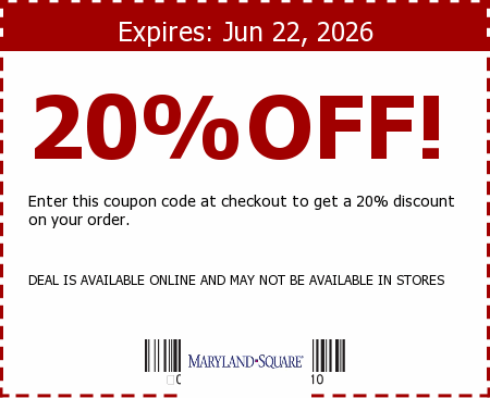 Maryland Square Promo Code