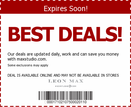 Max Studio Promo Code
