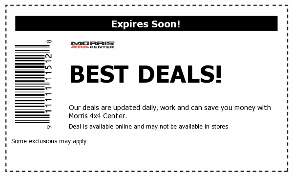 Morris 4x4 Center Deals