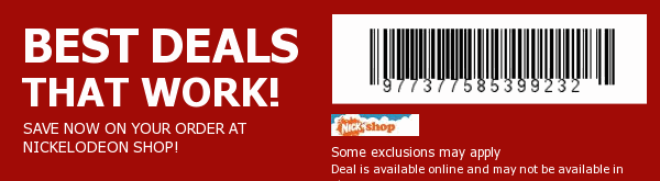 Nickelodeon Coupon