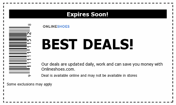 Top Categories OnlineShoes Coupon Codes, Promos & Sales. OnlineShoes coupon codes and sales, just follow this link to the website to browse their current offerings. And while you're there, sign up for emails to get alerts about discounts and more, right in your inbox. Thanks for checking Groupon Coupons first!