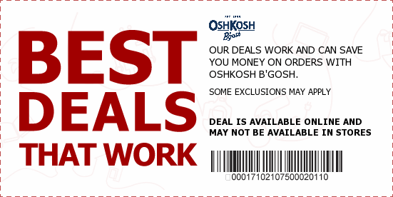 Osh Kosh Bgosh Coupons