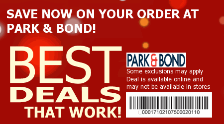 Park and Bond Coupon Code