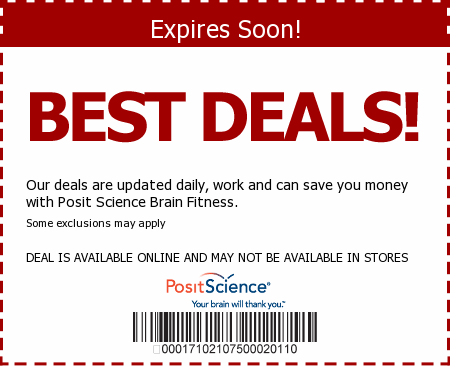 Posit Science Promo Code