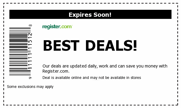 Register.com Deals
