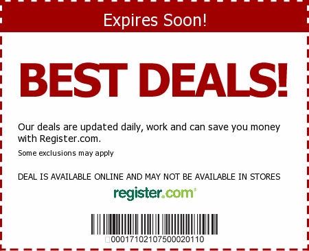 Register.com Promo Code