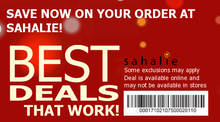 Sahalie Coupon Code