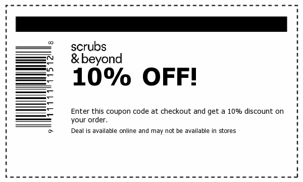 scrubs and beyond coupon