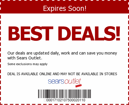 Sears Outlet Promo Code