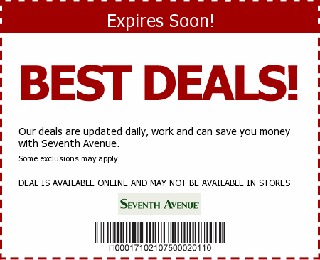 Seventh Avenue Promo Code