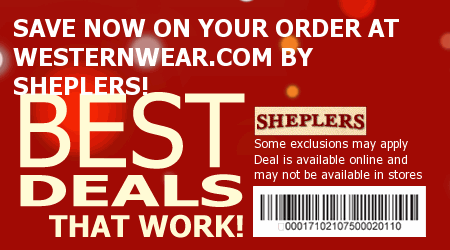 Sheplers Coupon Code