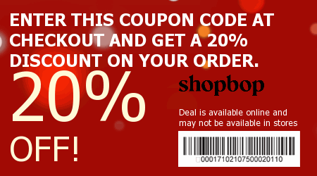 Shopbop Coupon Code