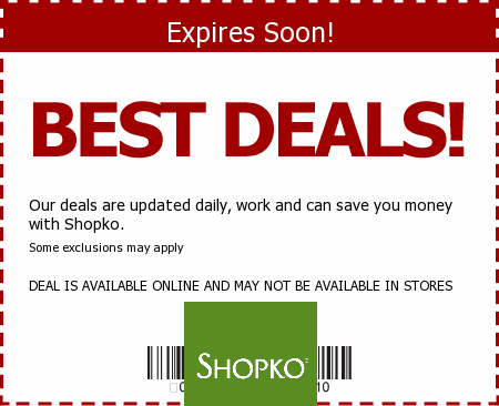 Shopko Promo Code