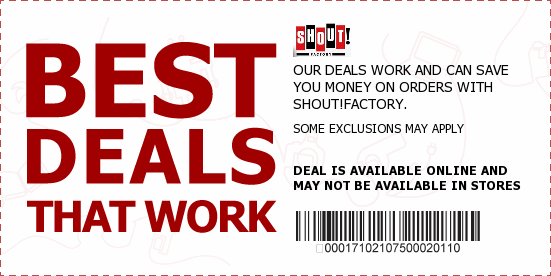 Shout Factory Coupons