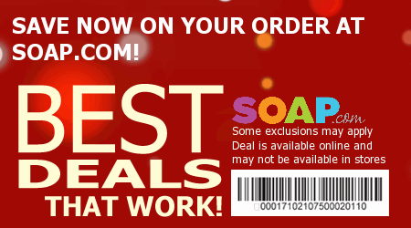 Soap.com Coupon Code