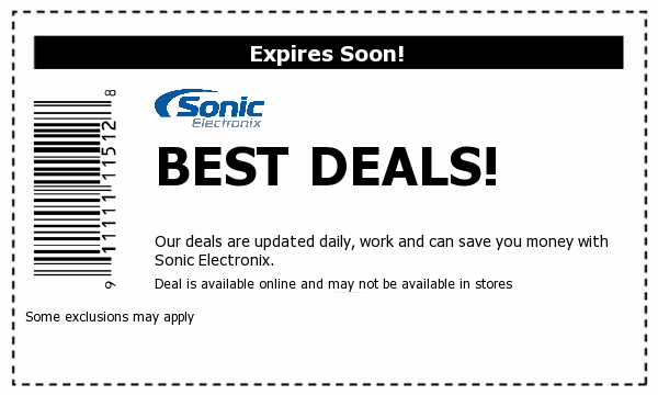 Sonic Electronix Deals
