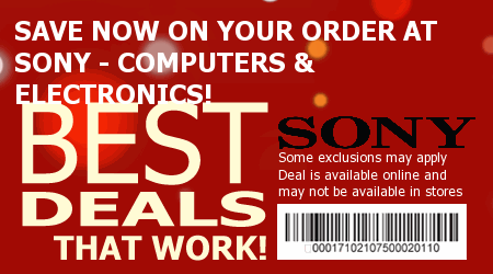 Sony Coupon Code