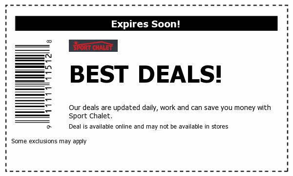 Sports Chalet Coupons