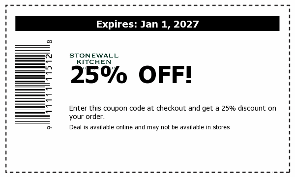 Stonewall Kitchen Deals