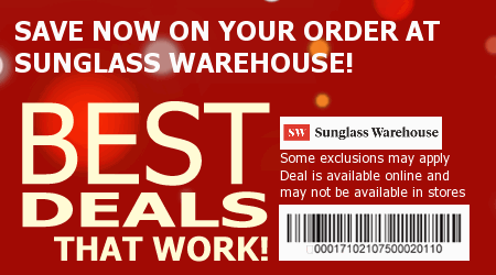 Sunglass Warehouse Coupon Code