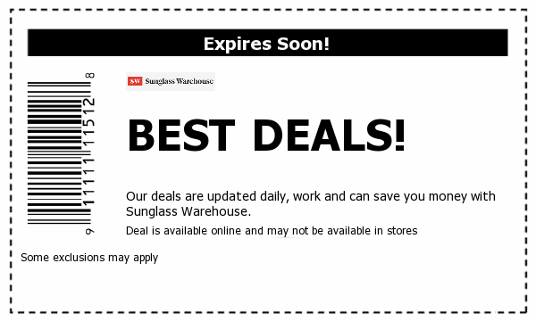 Sunglass Warehouse Deals