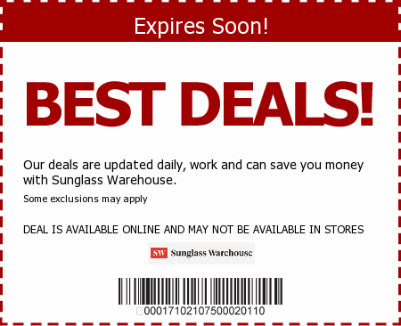 Sunglass Warehouse Promo Code