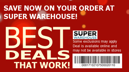 Super Warehouse Coupon Code