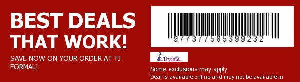 TJ Formal Coupon