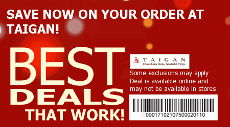 Taigan Coupon Code