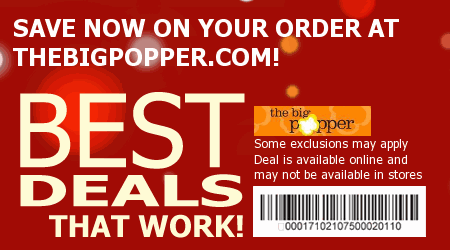 The Big Popper Coupon Code