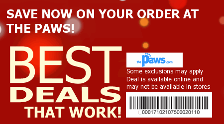 The Paws Coupon Code