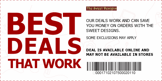 The Sweet Designs Coupons
