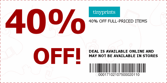 Tiny Prints Coupons