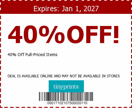 Tiny Prints Promo Code