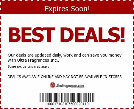 Ultra Fragrances Promo Code