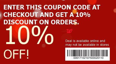 Walgreens Coupon Code