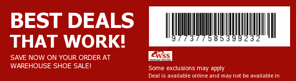 Warehouse Shoe Sale Coupon