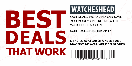 Watcheshead.com Coupons