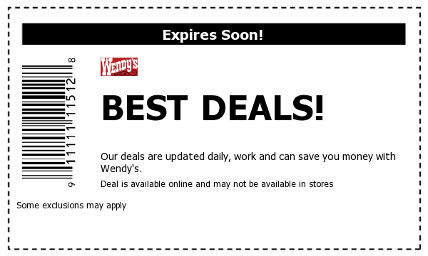 Wendy's Deals