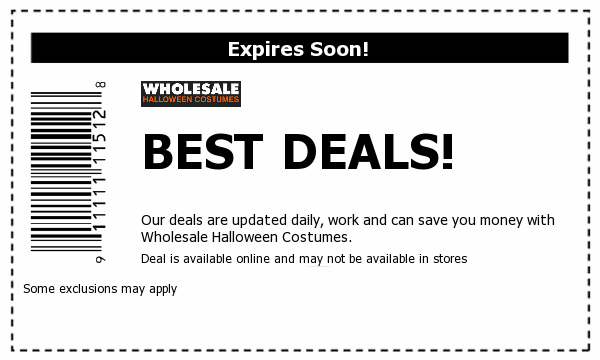 Wholesale Halloween Costumes Deals