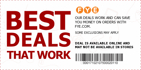 fye Coupons