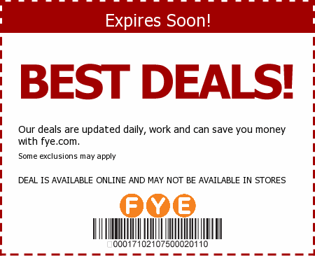 fye Promo Code