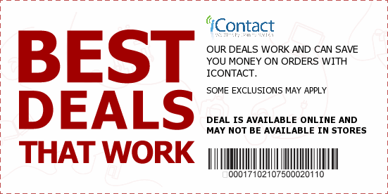 iContact Coupons