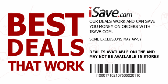 iSave.com Coupons
