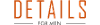 Details For Men Coupon Codes